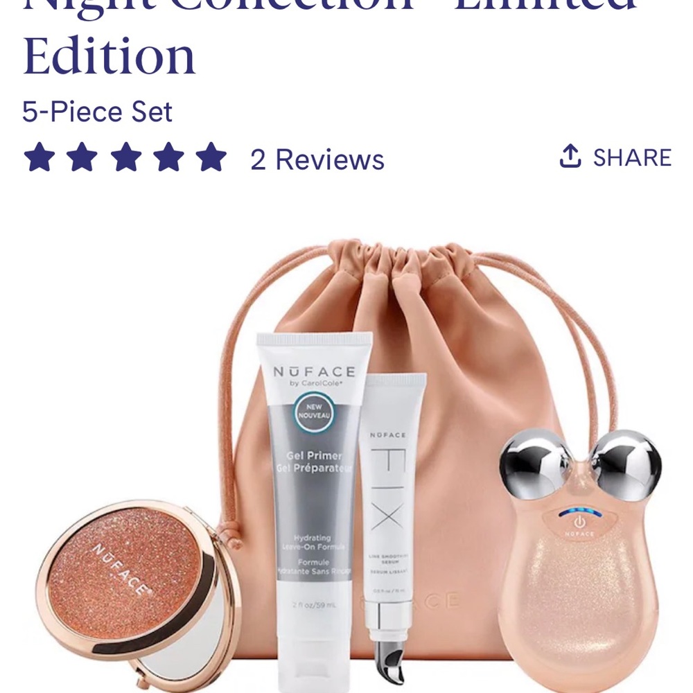 COPY - Nuface Mini Shimmer All Night Long Limited Edition